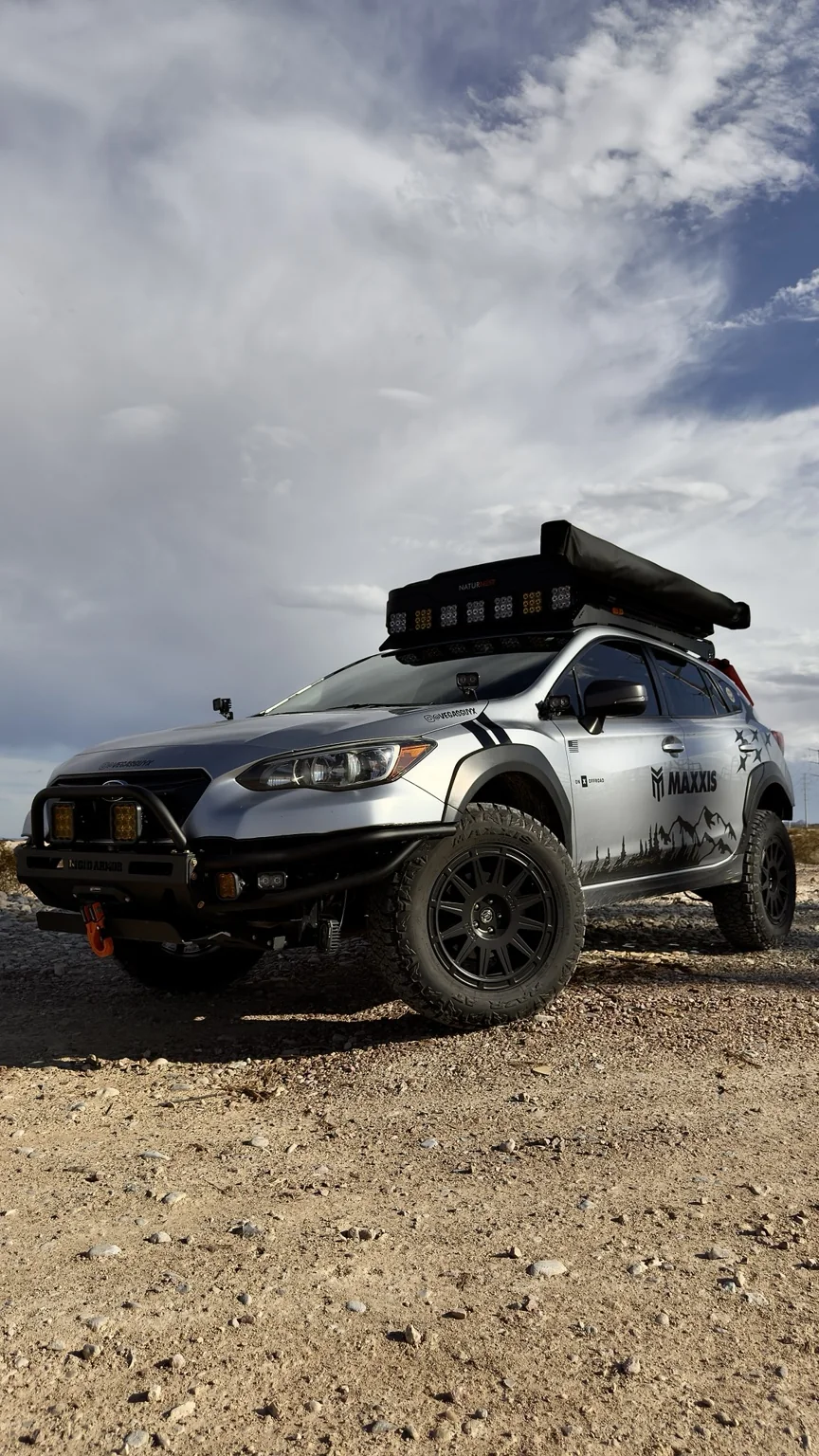 VegasGuyX Subaru Crosstrek Astro in the desert