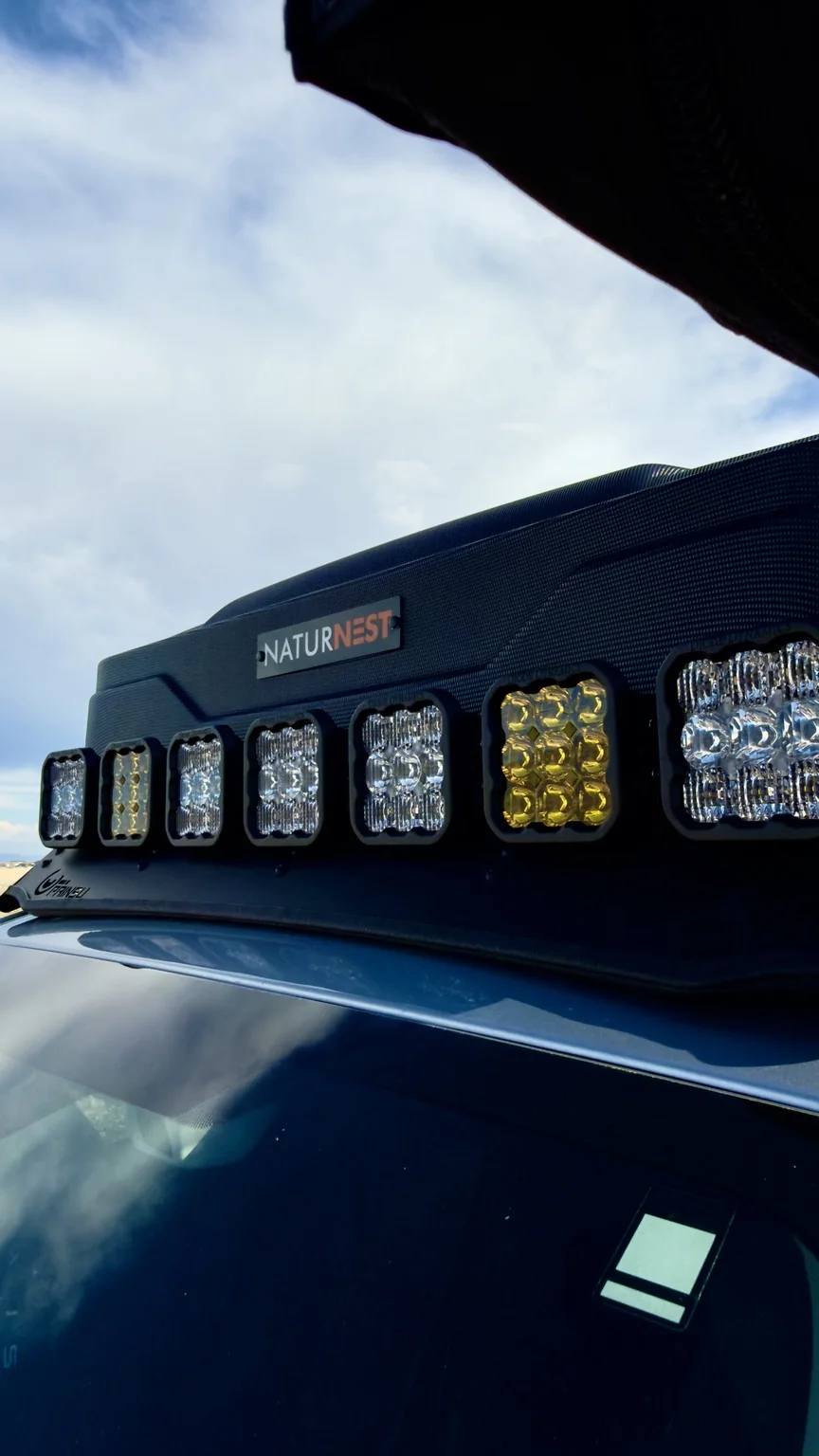 NaturNest rooftop system and integrated lights